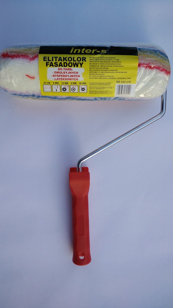 Валяк за боядисване елитколор, фасаден бояджйииския валяк